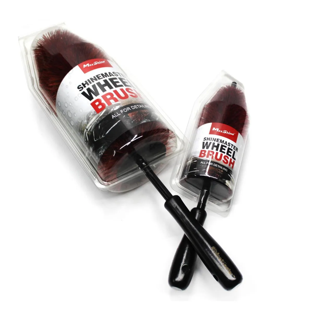MAX SHINE - Cepillo Limpiador Interior De Llantas Max Shine Cerdas Suaves
