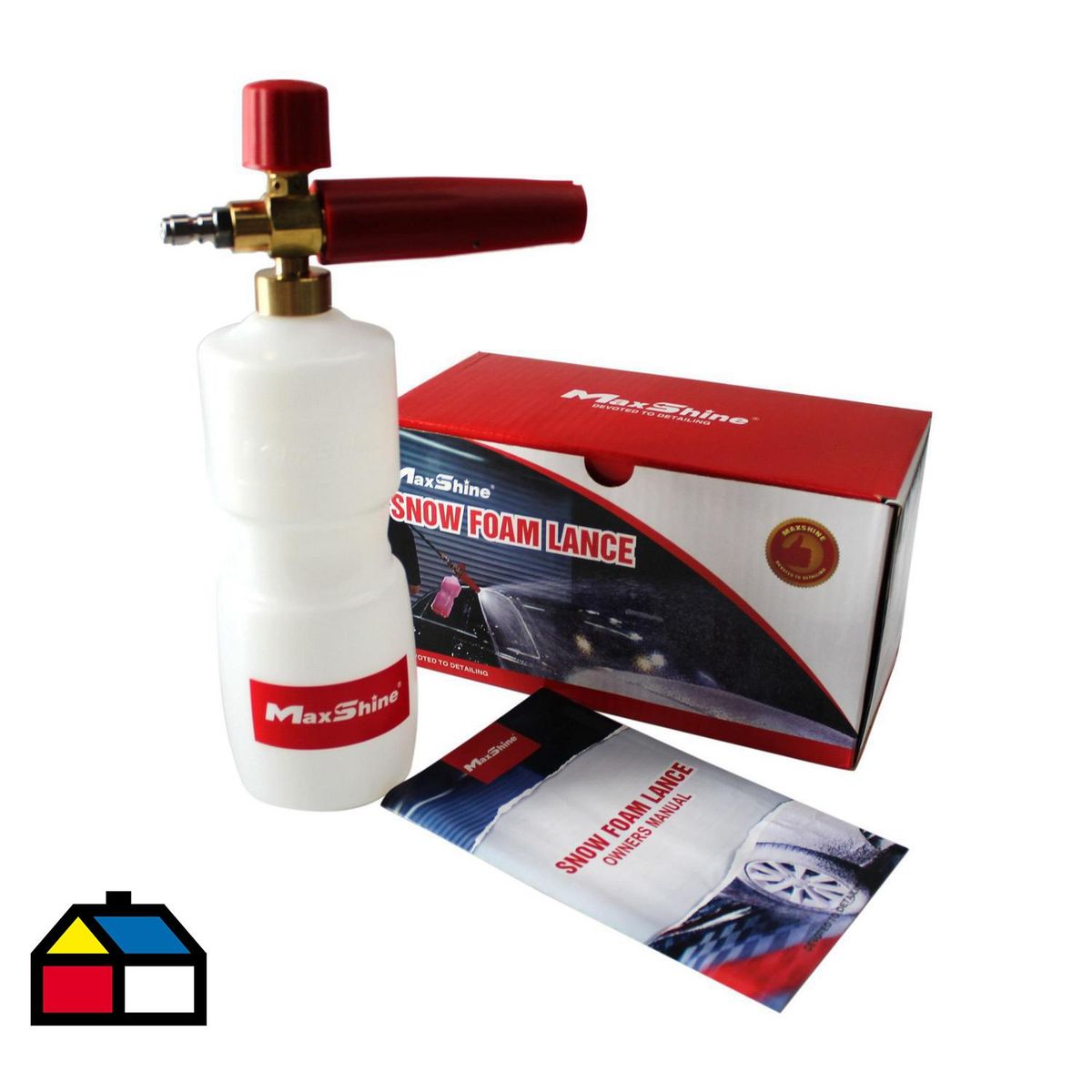 MAX SHINE - Pistola Lanza Shampoo Modo Nieve 1 Unidad