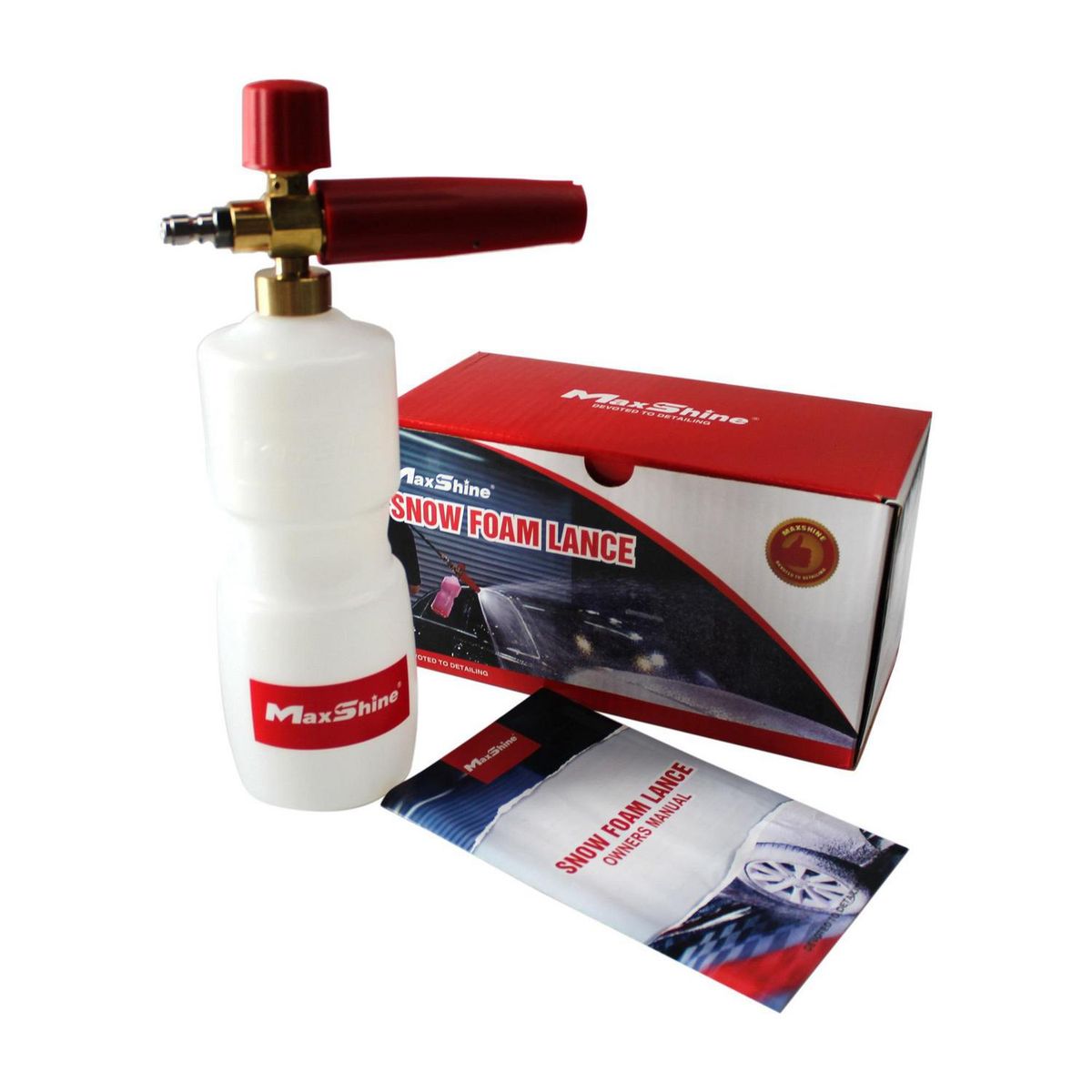 MAX SHINE - Pistola Lanza Shampoo Modo Nieve 1 Unidad