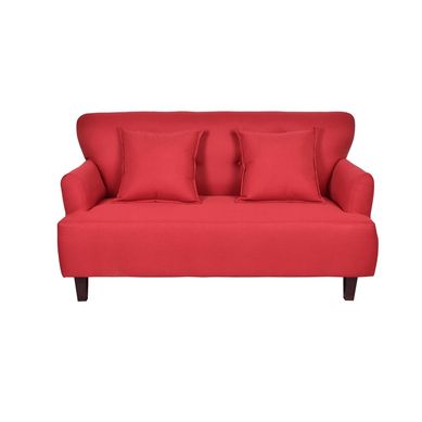 Sofa 2c York 150x80x95 cm Rojo