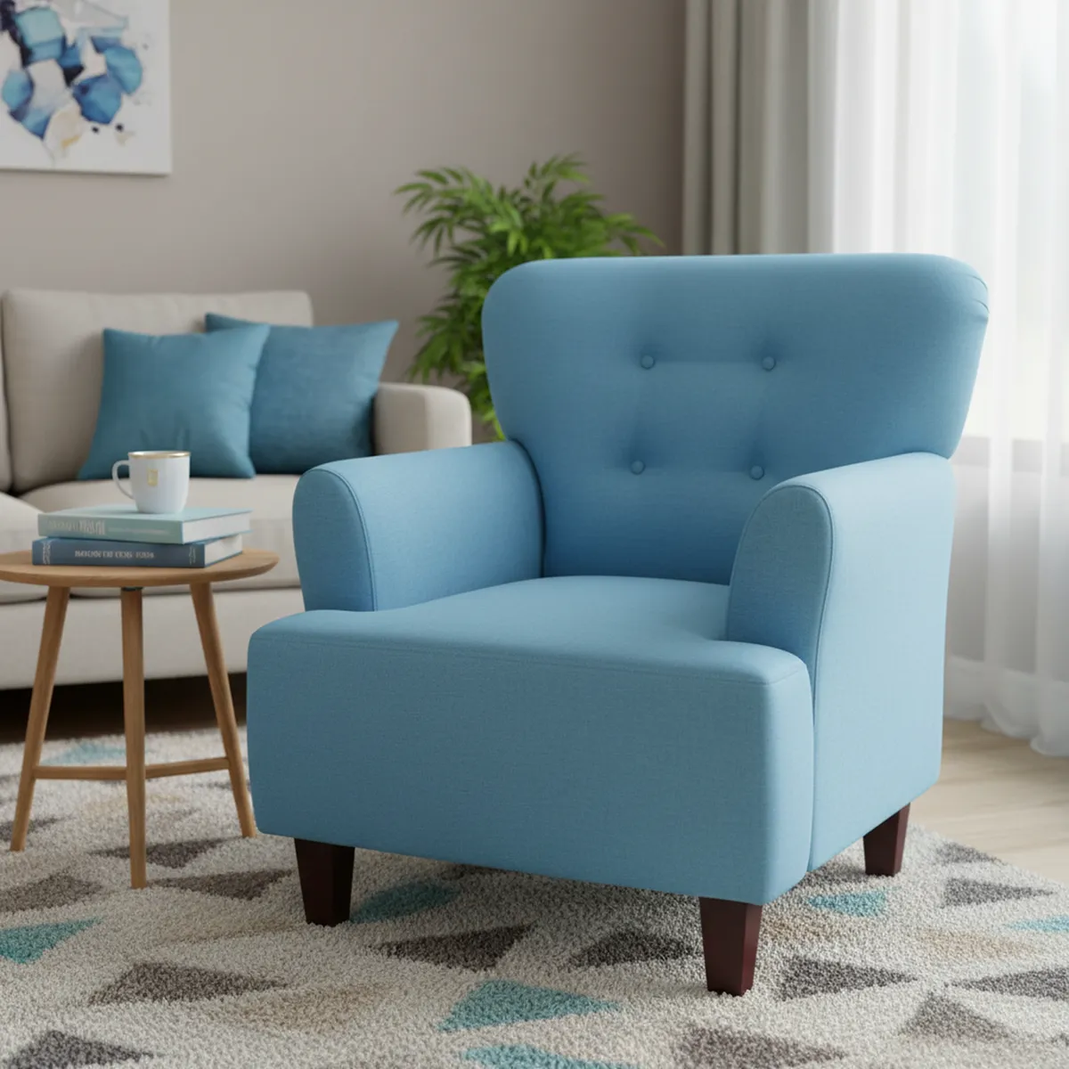 MASEL - Poltrona York 75x55x92 cm