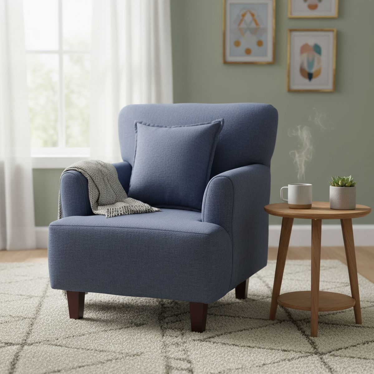 MASEL - Poltrona York 75x55x92 cm