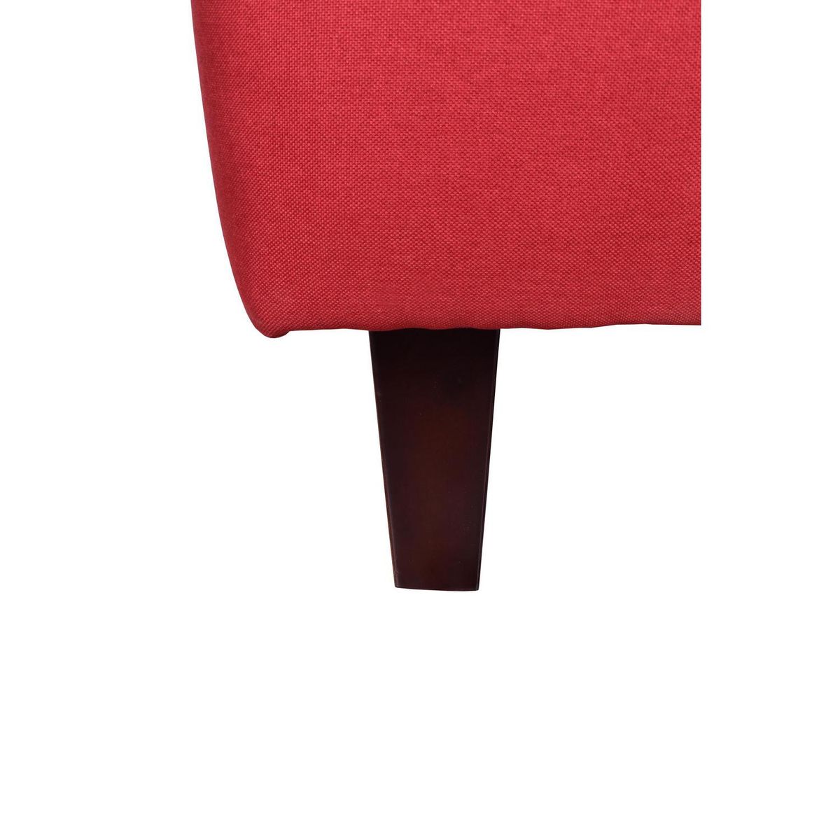 MASEL - Poltrona 1 cuerpo Poltrona 75x92x65 cm rojo