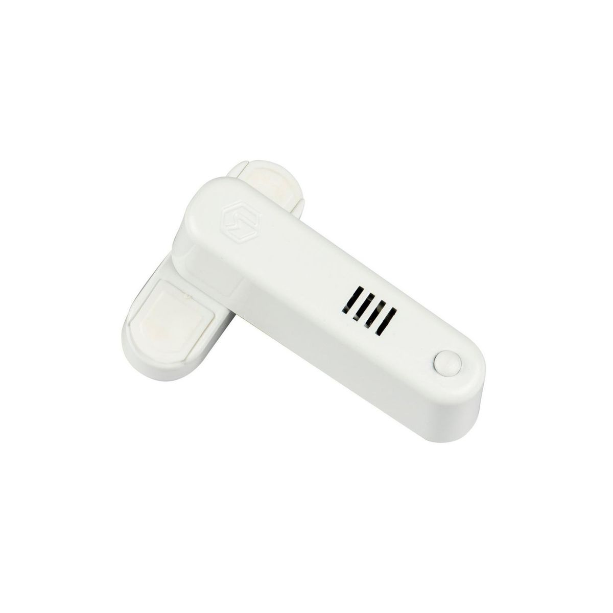 BURG WACHTER - Seguro de ventana con alarma autoensamblaje color blanco