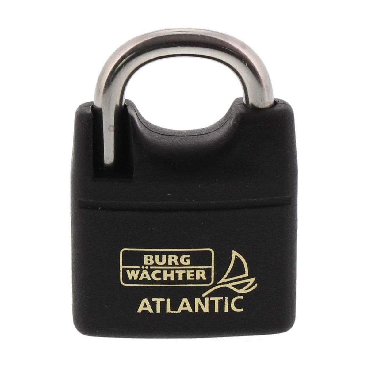 BURG WACHTER - Candado de latón resistente al agua de mar absolutamente inoxidable