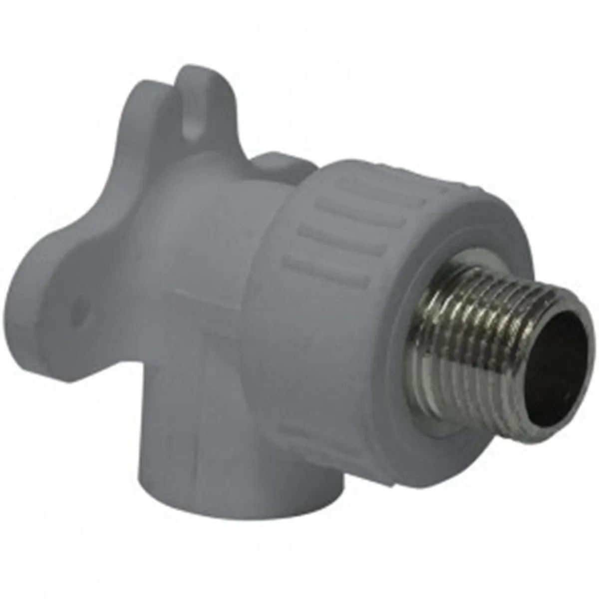 HOFFENS - Codo PPR con Soporte 25 x 3/4" HE