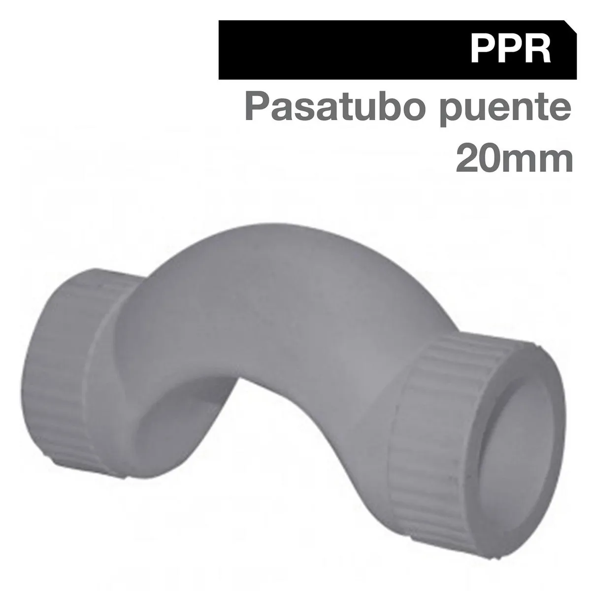 HOFFENS - Pasatubo PPR Puente 20 mm