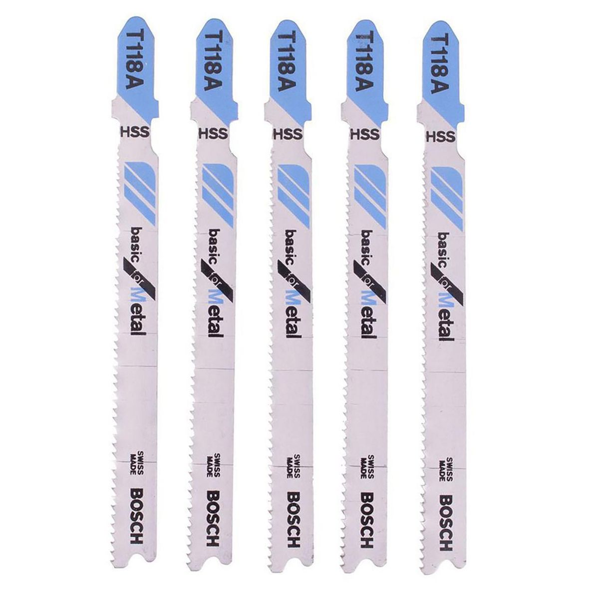 BOSCH - Hoja para sierra caladora T118A 5 unidades
