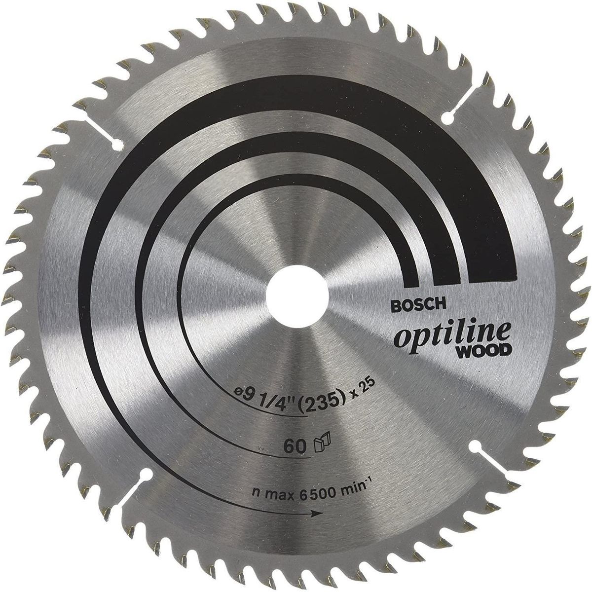 BOSCH - Disco de sierra circular 9 1/4" 60 dientes