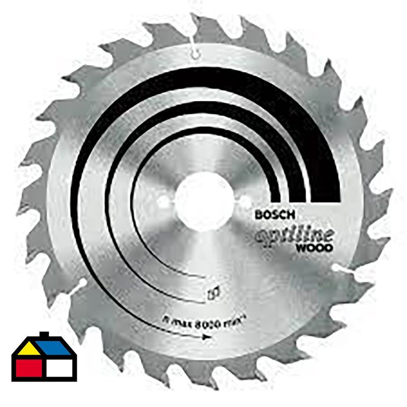 BOSCH - Disco de sierra circular 9 1/4" 24 dientes