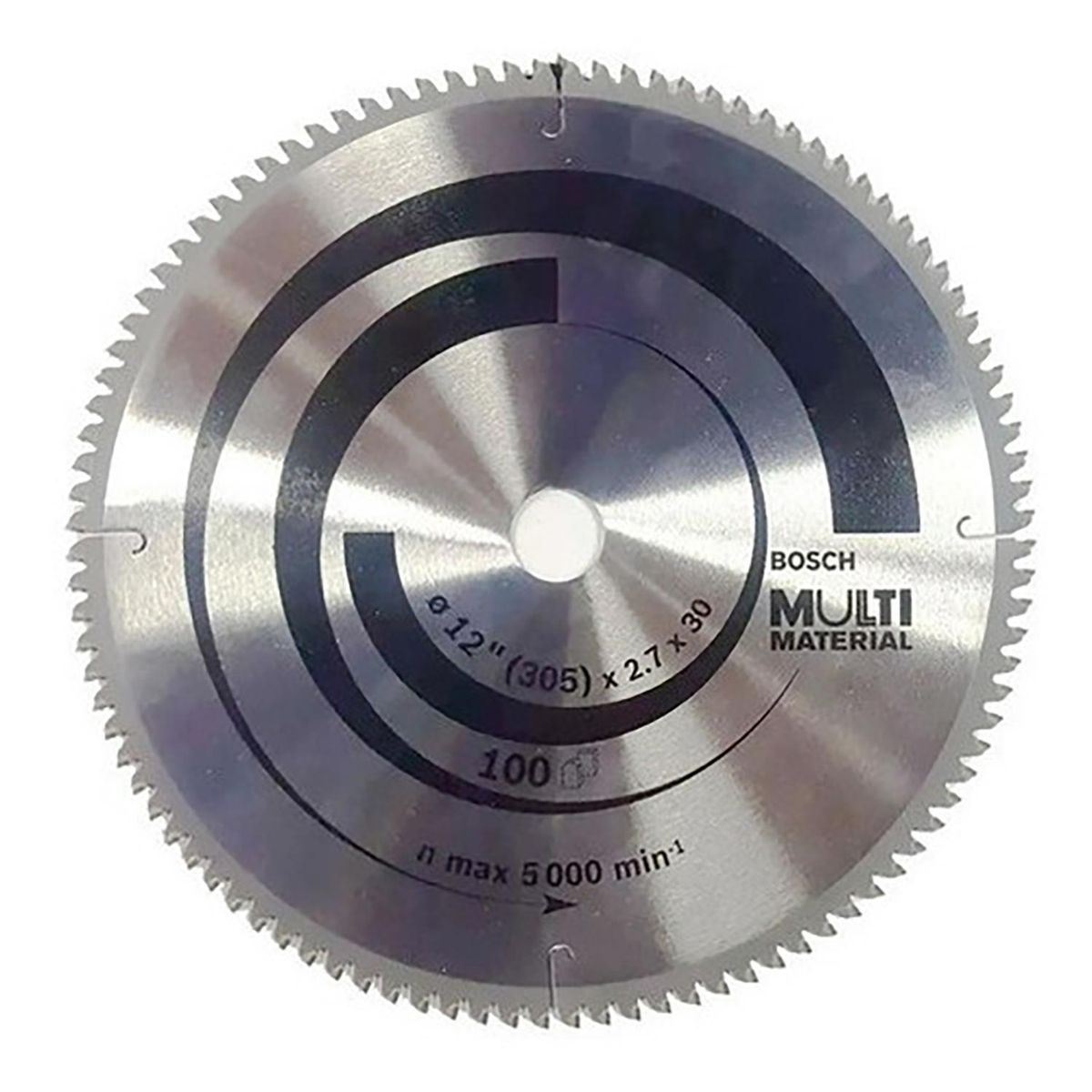 BOSCH - Disco de sierra circular 12" 100 dientes multimaterial