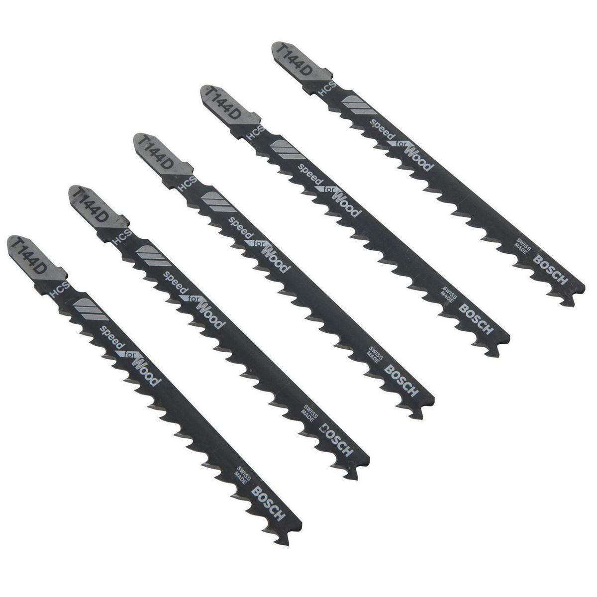 BOSCH - Hoja para sierra caladora T144D 5 unidades