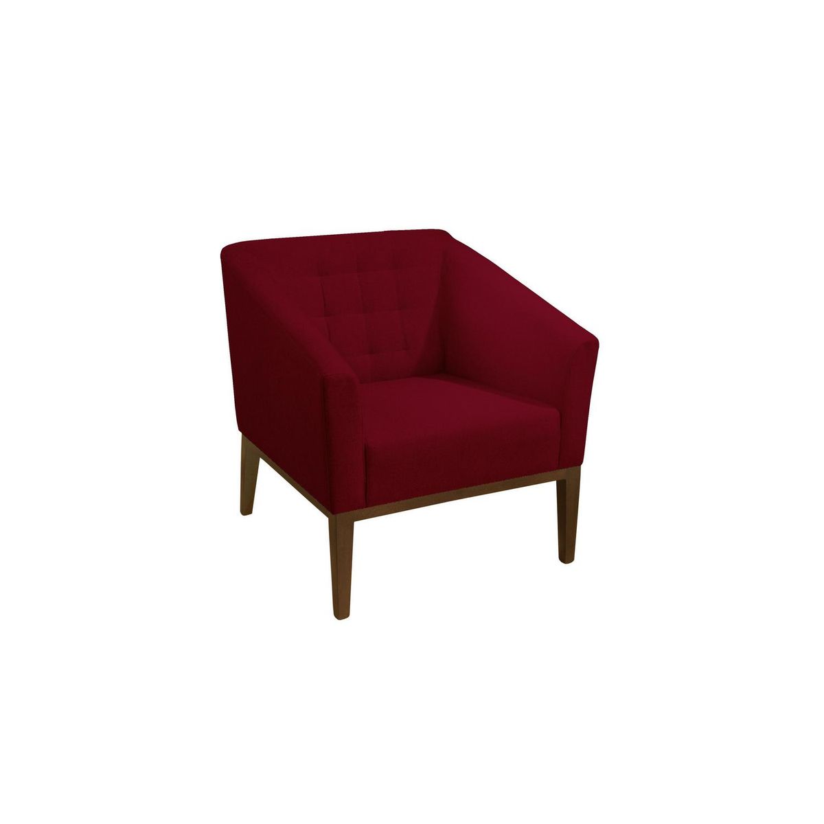 AR DESIGN - Poltrona 1 cuerpo Bia 90x83x85 cm Rojo