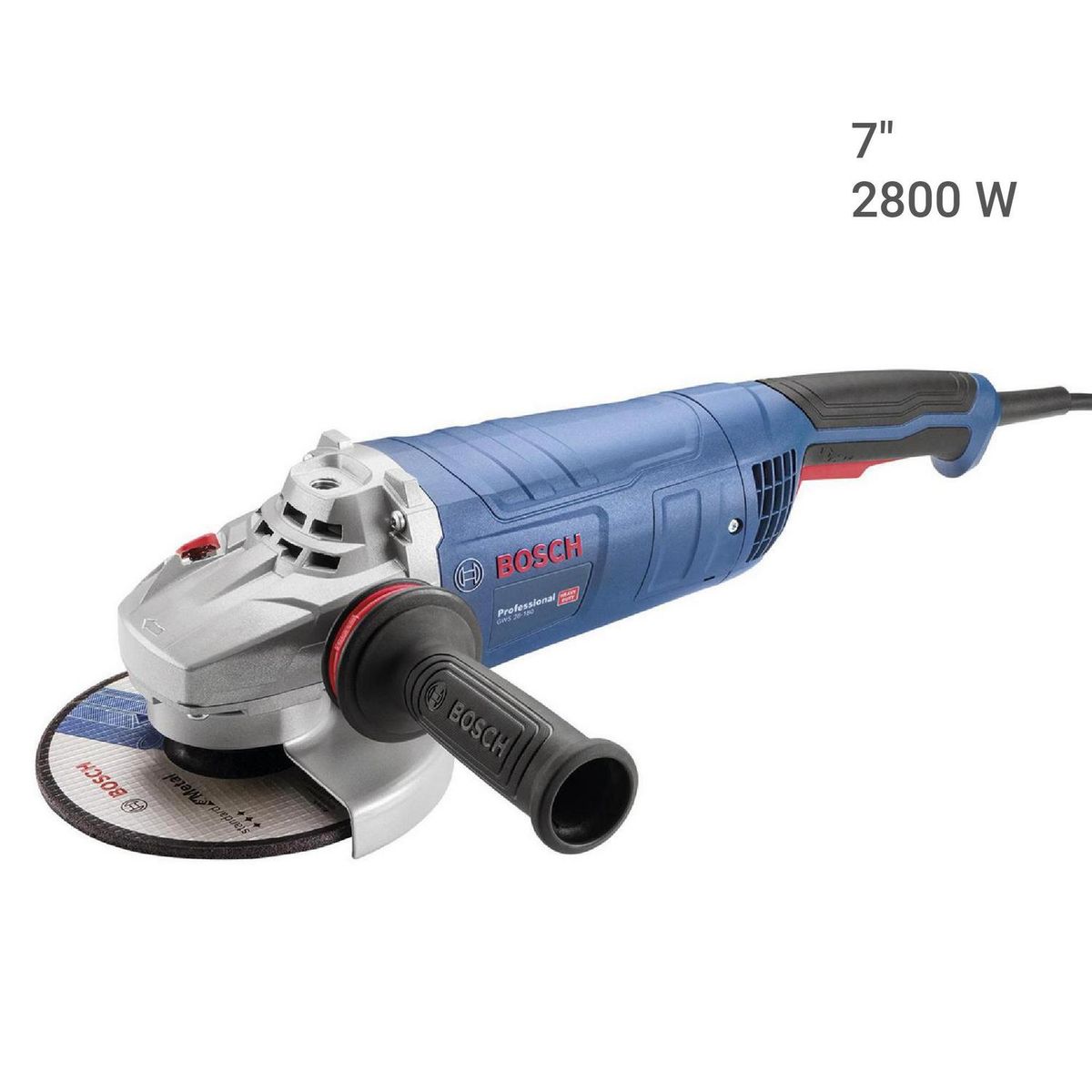 BOSCH - Esmeril angular eléctrico 7" 2800W