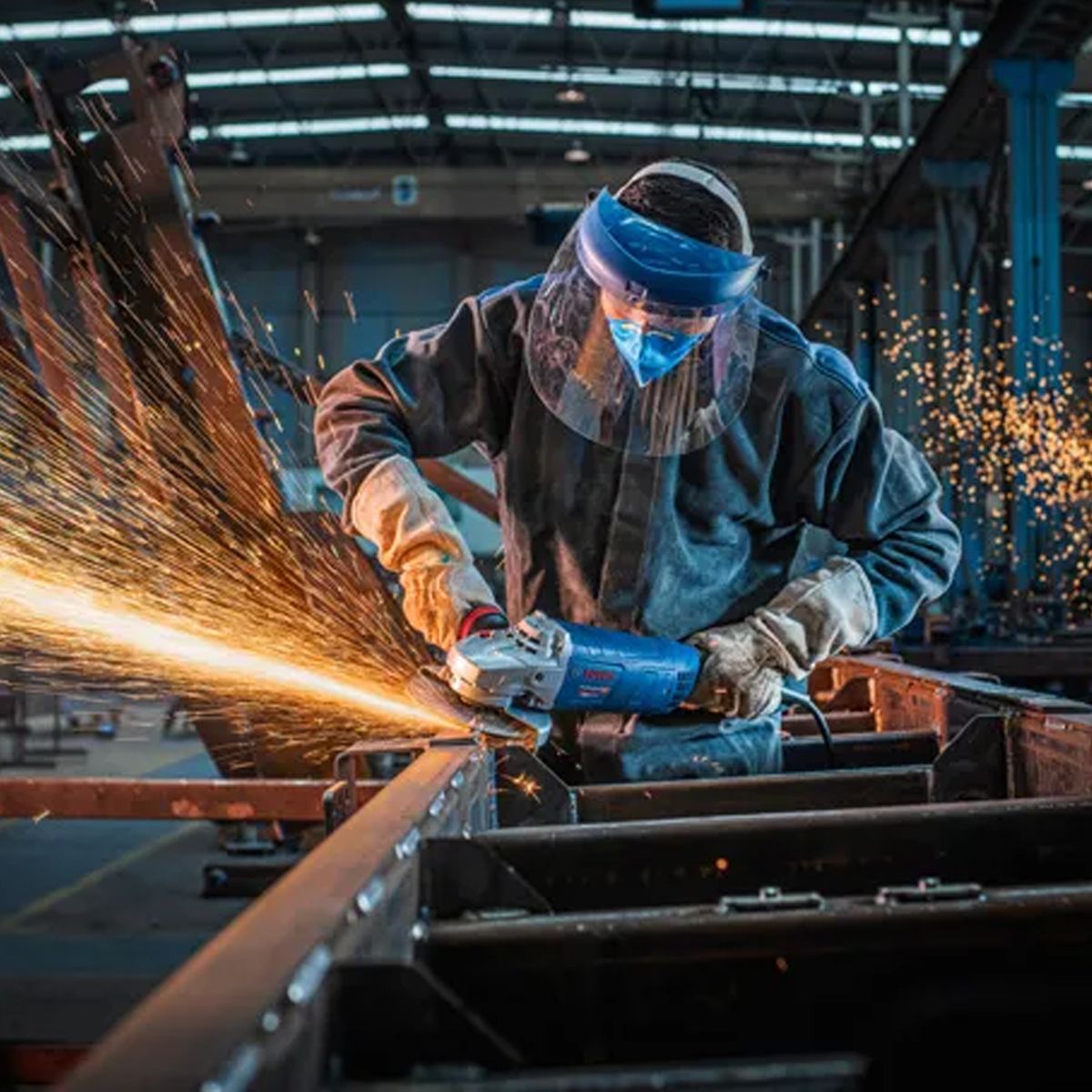 BOSCH - Esmeril angular eléctrico 9" 2500W