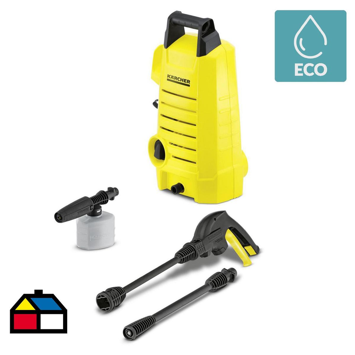 KARCHER - Hidrolavadora Eléctrica 1200 W 100 Bar K1/FJ3