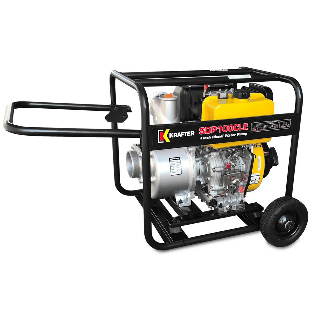 KRAFTER - Motobomba 4x4 diesel