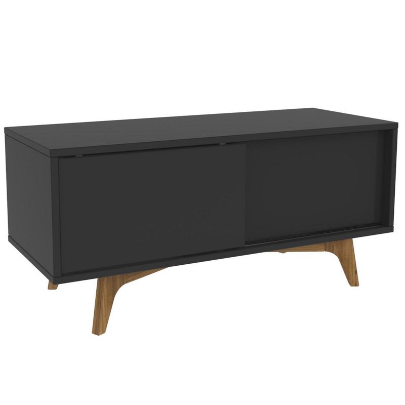 AR DESIGN - Zapatera Río Madera 1 Nivel(es) 100x46x40 cm Negro