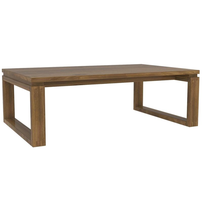 AR DESIGN - Mesa de centro madera 100x62x33 cm