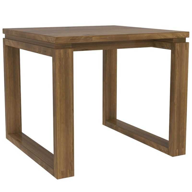 AR DESIGN - Mesa lateral madera 55x55x48 cm