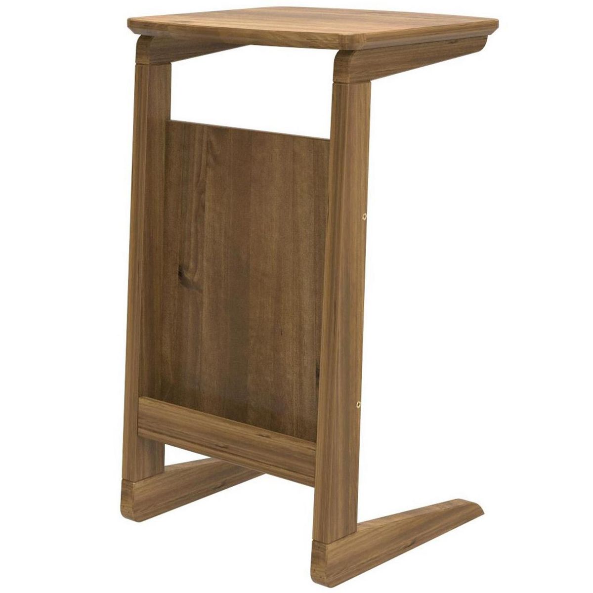 AR DESIGN - Mesa lateral para sofá 43x40,7x74,5 cm