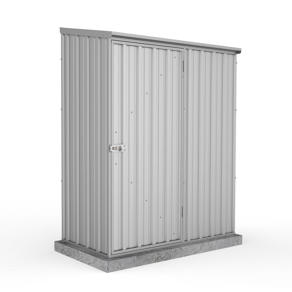 ABSCO - Bodega jardín Space Saver 152x78x195 cm color gris.