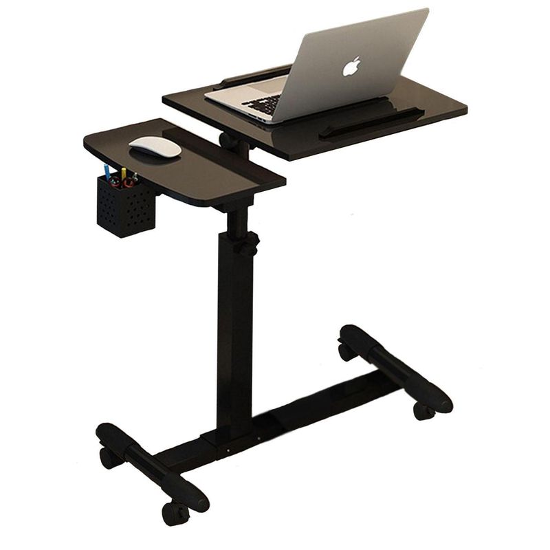 IMPORTADORA USA - Multimesa ajustable con ventilación para notebook negro