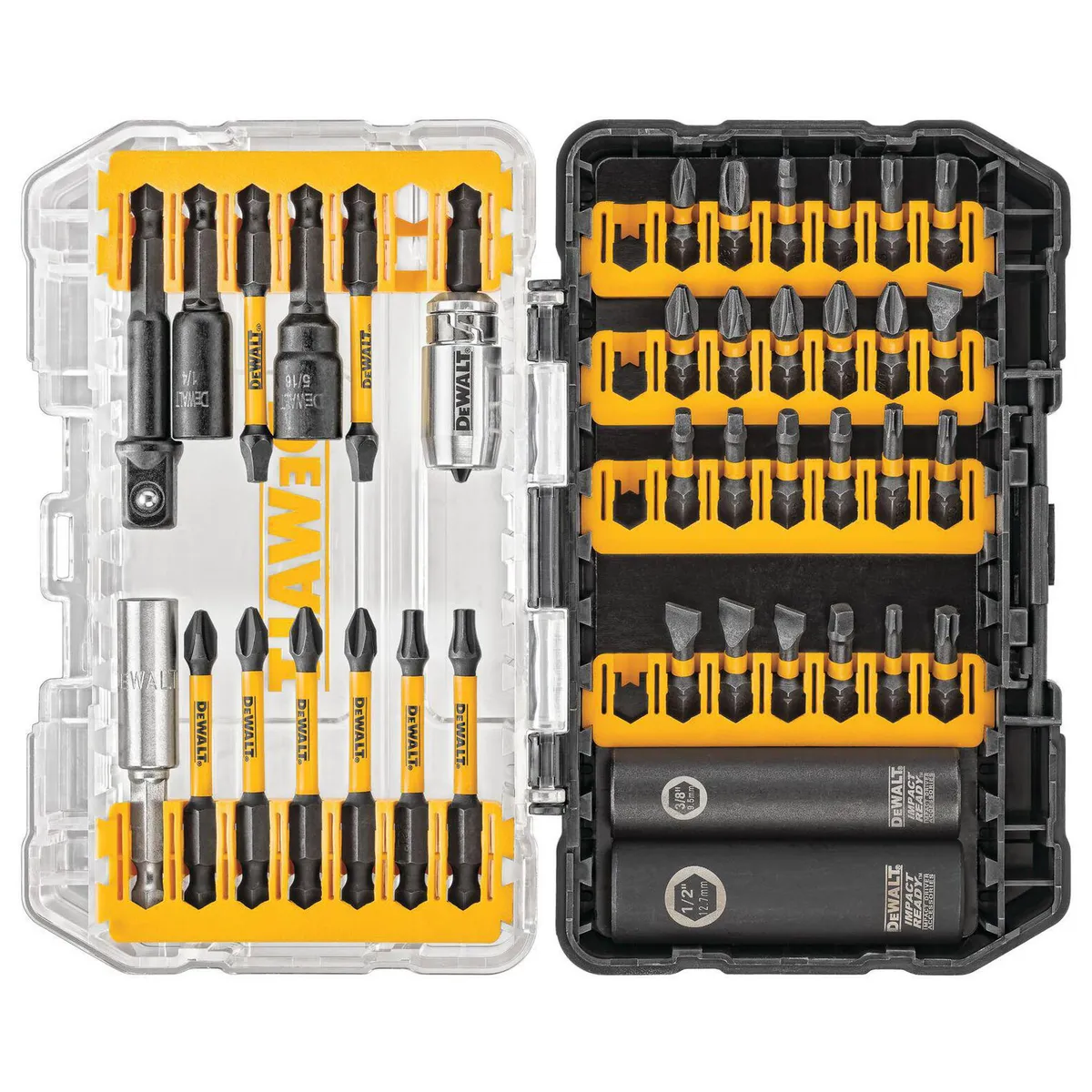 DEWALT - Juego de puntas para atornillador 40 piezas Flex Torq Impact Ready