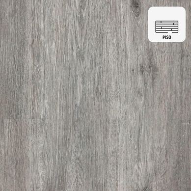 Piso Flotante Vinlico SPC Gris Ceniza 4mm + eva 1mm 18x122cm 2,17 m2