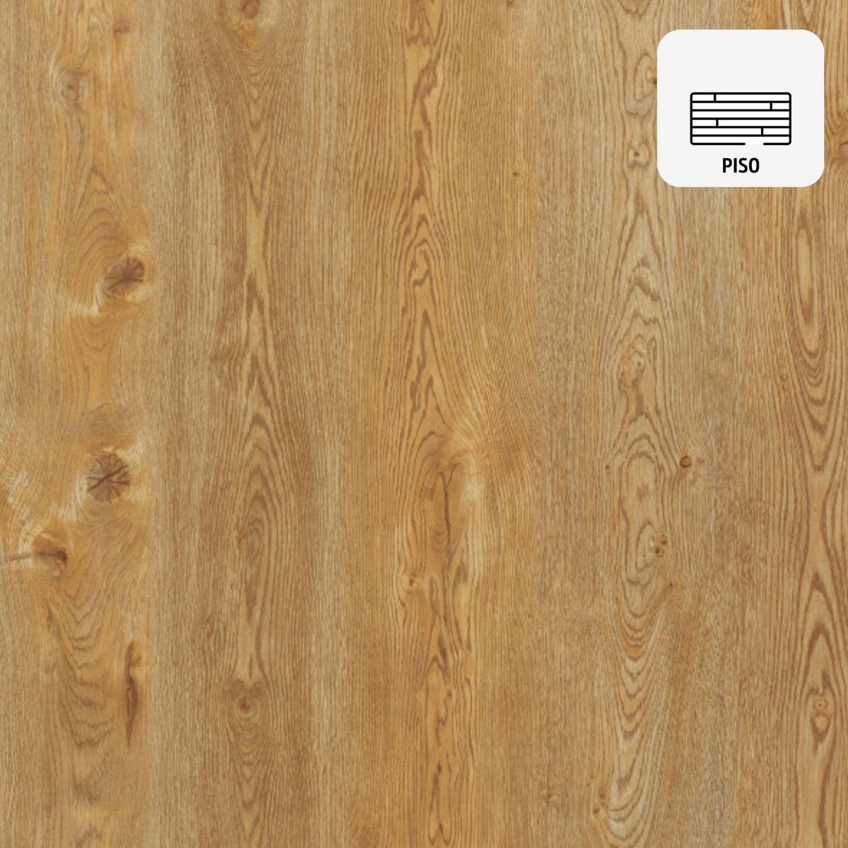 HOGA - Piso Vinílico SPC 4 mm 18x122 cm OH8014-4 Bamboo 2.17 m2