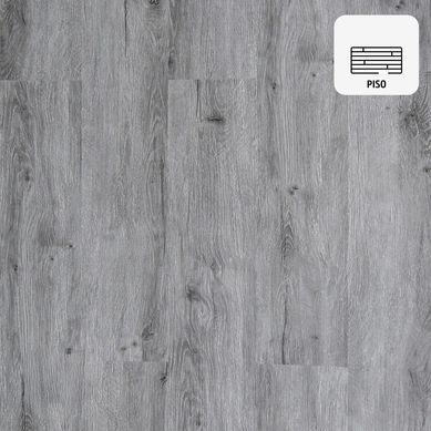 Piso Flotante Vinlico SPC Gris Londres 4mm + eva 1mm 18x122cm 2,17 m2
