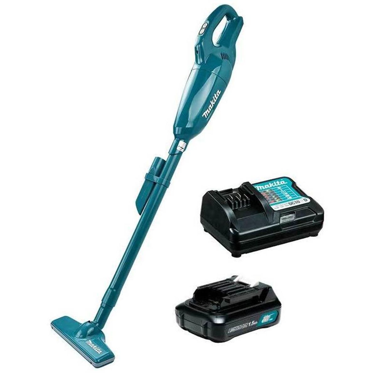 MAKITA - Aspiradora Inalámbrica Vertical 30 W 0.6 Litros CL108FDWA
