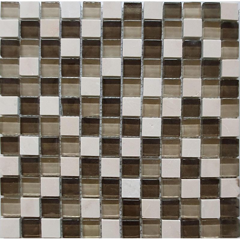 ANTIK - Malla mixta mic 30x30 cm café