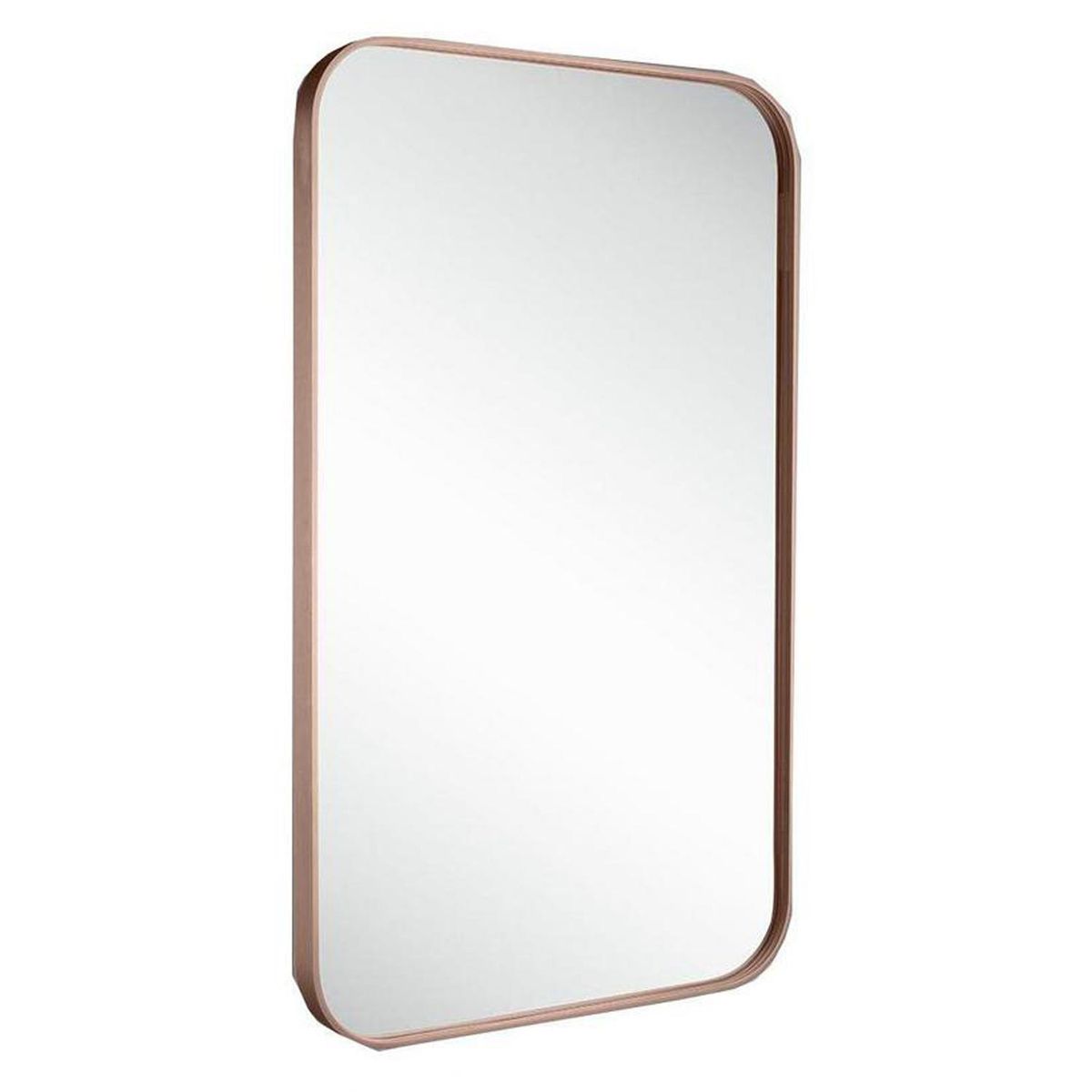 KLIPEN - Espejo Baño Forma Rectangular 60x100 cm Bronce Minerva