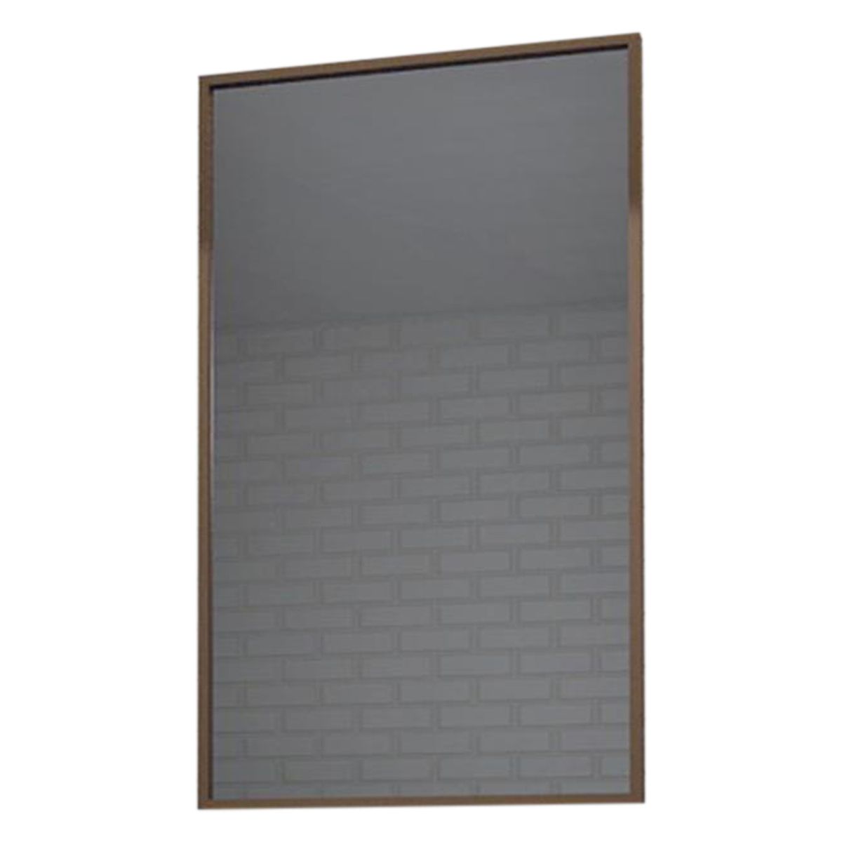 KLIPEN - Espejo Baño Forma Rectangular 60x100 cm Bronce Ebro