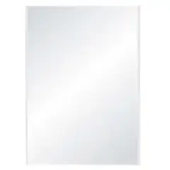 KLIPEN - Espejo con Bisel Baño Forma Rectangular 60x90 cm Cherry Desempañante
