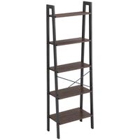 Estante MDF 5 Nivel(es) 32x172x56 cm Café