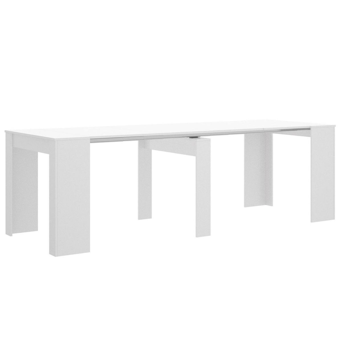 RYC DESIGN DEKIT - Mesa extensible Kiona 54-239X90X77 cm blanca
