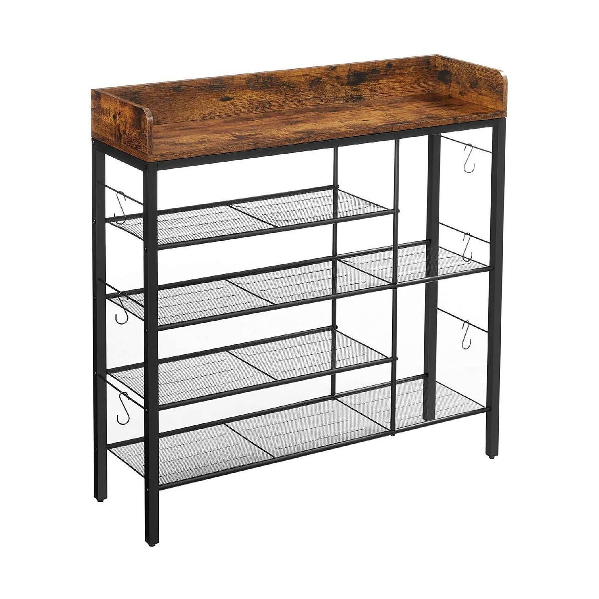 POTTERY - Estante MDF 5 Nivel(es) 30x100x100 cm Café