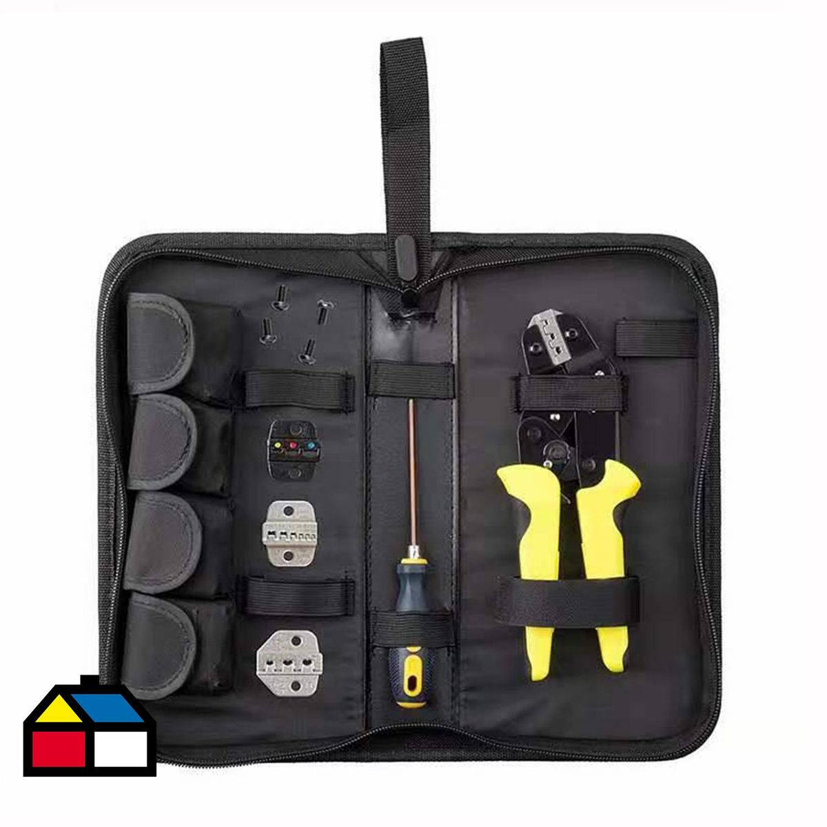 KINGDOM SOLAR - Crimpadora de conectores con pinza intercambiable