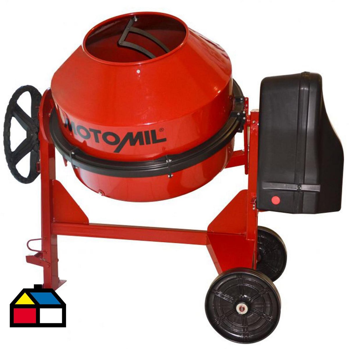 MOTOMIL - Betonera 400 Litros 2 HP PTEMB400