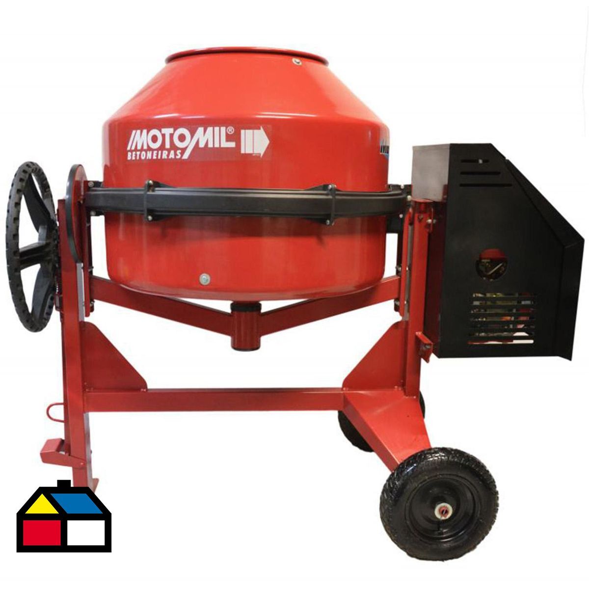 MOTOMIL - Betonera 400 Litros 7 HP MTR7HP400