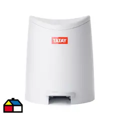 SOGA - Papelero 3 Litros Polipropileno Blanco