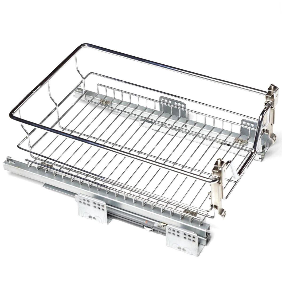 HBT - Cesta Extensible para Modulo 400mm Cromo con cs