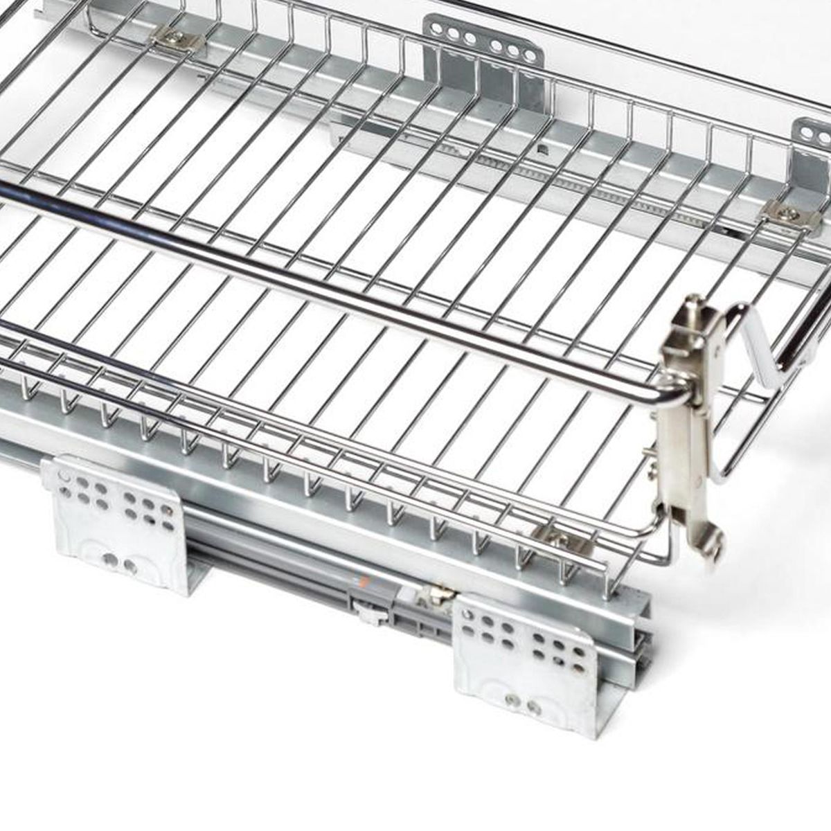 HBT - Cesta Extensible para Modulo 400mm Cromo con cs