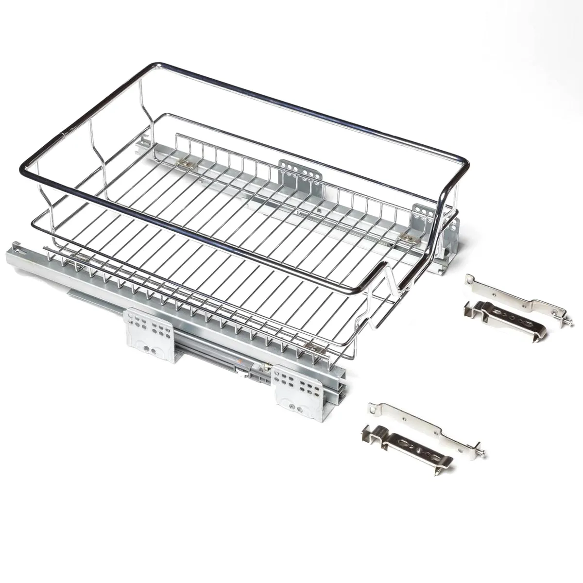 HBT - Cesta Extensible para Modulo 600mm Cromo con cs