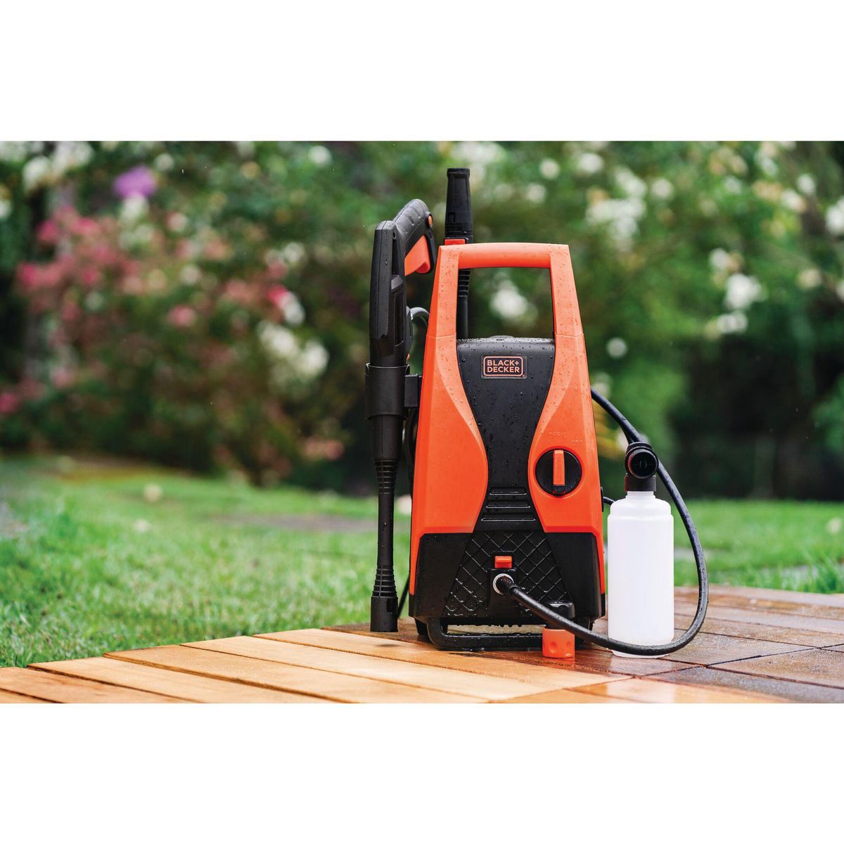BLACK+DECKER - Hidrolavadora Eléctrica 1400 W 105 Bar PW1450TDL-B2C