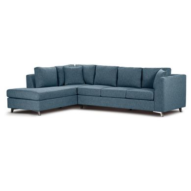 Seccional Carter izquierdo color denim