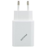 Cargador De Celular Puerto Usb Tipo C Carga Rápida 18W