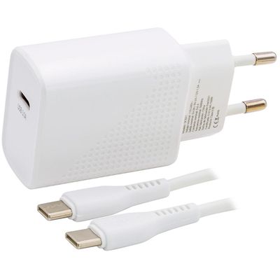 Imagen 2 del producto Cargador De Celular Puerto Usb Tipo C Carga Rápida 18W